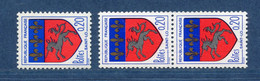 ⭐ France - Variété - YT N° 1510 B - Numéro Rouge - Couleurs - Pétouilles - Neuf Sans Charnière - 1966 ⭐ - Nuovi