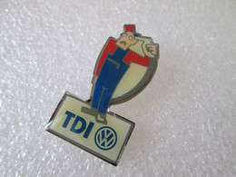 PIN'S       VOLKSWAGEN    TDI - Volkswagen