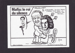 CPM Monaco Monte Carlo Non Circulé Tirage Limité Signé Par Jihel En 100 Ex. Rainier Satirique Caricature - Monte-Carlo