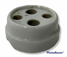 05462 Presa In Ceramica Bianco - H. 2 Cm - Autres Composants