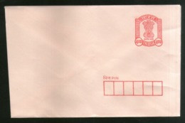 India 2001 400p Ashokan SPP Printed Postal Stationery Envelope MINT # 5557  Inde Indien - Omslagen