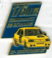 Pin's Voiture Automobile Rallye Peugeot 309 Béthune 1992 - Peugeot