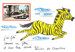 87-SAINT-GENCE- MOULIN DE CHEVILLOU- J'AI FILE COMME UN ZEBRE ET SUIS BIEN ARRIVE AU MOULIN DE CHEVILLOU - Altri & Non Classificati