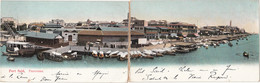 Egypte - Port-Saïd - Carte Panoramique 2 Volets - Panorama - Bâteaux - Port Said