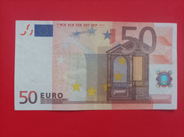 50 EURO SPAIN(V) M009A1 First Code, Duisemberg - 50 Euro