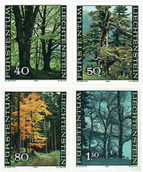 Ref. 78280 * NEW *  - LIECHTENSTEIN . 1980. THE FOUR SEASONS IN THE FOREST. LAS CUATRO ESTACIONES EN EL BOSQUE - Unused Stamps