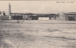 Egypte - Port-Saïd - Le Quai - Phare Lighthouse - Port-Saïd