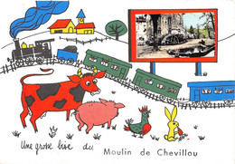 87-SAINT-GENCE- MOULIN DE CHEVILLOU- GROSSE BISE DU MOULIN DE CHEVILLOU - Autres & Non Classés