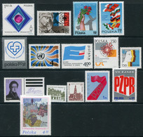 POLAND 1975 Thirteen Complete Issues  MNH / **. - Nuovi