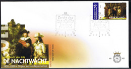 Nederland / Netherlands 2000 FDC 420 Paintings Rembrandt Adhesive - FDC