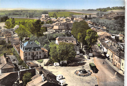 88-MONTHUREUX-SUR-SAONE- PLACE DE LA REPUBLIQUE VUE DU CIEL - Monthureux Sur Saone