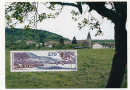 FRANCE => Carte Maximum - 3,70 Cotes De Meuse - Vigneulles ... 1987 - 1980-1989