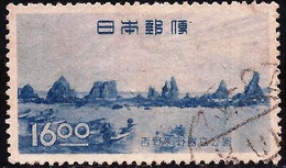 JAPON - Fx. 2949 - Yv. 415 - 16  ¥ Azul - Parque Nacional Yoshimo - Kumano - 1949 - Ø - Used Stamps