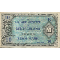 Billet, Allemagne, 10 Mark, 1944, 1944, KM:194b, TB+ - 10 Mark