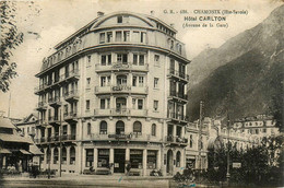 Chamonix * Devanture Façade Hôtel CARLTON - Chamonix-Mont-Blanc