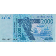 Billet, West African States, 2000 Francs, 2003, 2003, KM:316Ca, NEUF - West-Afrikaanse Staten