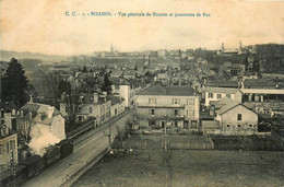 Bizanos * Vue Générale De La Commune Et Panorama De Pau * Passage Du Train * Ligne Chemin De Fer - Bizanos