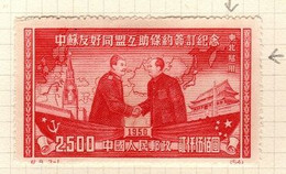 China North East China Scott 1l176  1950 Sino-soviet Treaty ,$ 2500 Scarlet,mint - Noordoost-China 1946-48