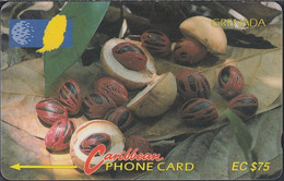 Grenada - GRE-6D - Nutmeg - Fruit- 1993 - 6CGRD - EC$ 75 - Grenada