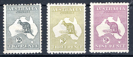 AUSTRALIEN, Michel No.: 21, 43, 46 MH, Cat. Value: 295€ - Sonstige & Ohne Zuordnung