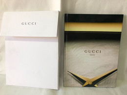 CATALOGO BROCHURE GUCCI OROLOGI PARI AL NUOVO. - A Identifier