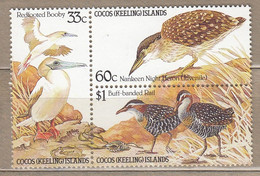 COCOS (KEELING) ISLANDS 1985 Fauna Birds MNH(**) Mi 137-139 #31381 - Sin Clasificación