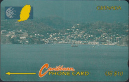 Grenada - GRE-10E -  Entering Port St. George's  - 1993 - 10CGRE - US$ 10 - Grenada