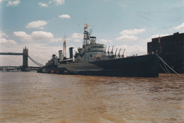 Photo Bateau Ship HMS Belfast Londres - Boats