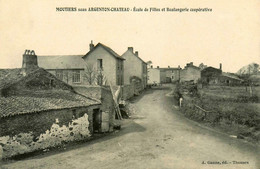 Moutiers Sous Argenton Chateau * école De Filles Et Boulangerie Coopérative - Argenton Chateau