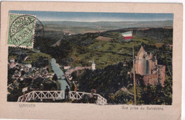 LUXEMBOURG - 1920 - CARTE De VIANDEN => SALONIQUE (GRECE) ! - 1907-24 Wapenschild