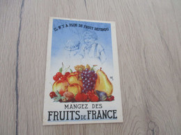CPA Pub Publicité 1934 Robert Rigot Mangez Des Fruits De France - Advertising