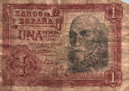 ESPAGNE 1 PESETA 1953 - 1-2 Pesetas