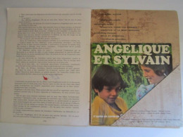 1971 Vinyle 45 Tours LIVRE DISQUE DE CECILE AUBRY " ANGELIQUE ET SYLVAIN " OFFERT PAR TUPPERWARE - Kinderen