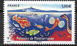 France 2016 N° 5077 Neuf Poissons De Méditerranée, à La Faciale +10% - Neufs
