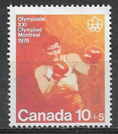 Canada 1975. Scott #B8 (MNH) Montreal Olympic Games, Boxing - Ungebraucht