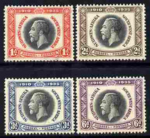 South West Africa 1935 KG5 Silver Jubilee Set Set Of 4 Mounted Mint, SG 88-91 - Zuidwest-Afrika (1923-1990)