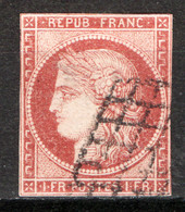 Francia 1849 Unif.6 O/Used F - 1849-1850 Ceres