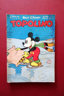 Topolino Walt Disney Vol. X Numero 59 25 Gennaio 1953 Bollino - Otros & Sin Clasificación