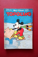 Topolino Walt Disney Vol. X Numero 59 25 Gennaio 1953 Bollino - Altri & Non Classificati