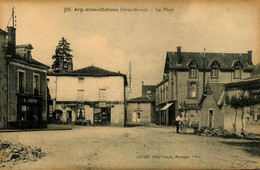 Argenton Chateau * La Place * Commerce Magasin A. PAPIN - Argenton Chateau