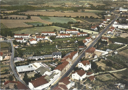 CPSM Boussay Vue Aérienne Rue De La Gare - Boussay