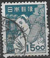 JAPAN# FROM 1948-49  STAMPWORLD 417 - Used Stamps
