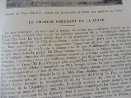 1929 : CHINE;  Disparition Du Marché De La Madeleine; Le Château De Grand-Vaux; Etc - L'Illustration