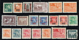 China P.R. / East China - Mixed Lot With Regulars And Mao Zedong , Unused / Used / Ungebraucht / Neuf - Nuovi