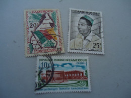 CAMEROON  USED   STAMPS  LOTS - Cap Vert