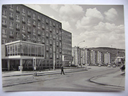Slovakia KOSICE - Ulica Bozeny Nemcovej, Tramvajova Zastavka, Budoba Pozemne Stavby - 1960s Used - Slovaquie