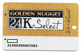 Golden Nugget Casino, Lake Charles, LA, U.S.A., Older Used Slot Or Player's Card, # Goldennugget-15 - Casinokarten