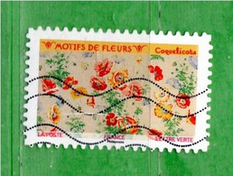Francia ° - 2021 - MOTIFS De FLEURS.    Oblitérés. - Used Stamps
