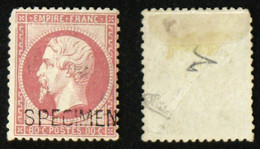 N° 24d 80c NAPOLEON SPECIMEN Neuf NSG B Cote 1350€ Signé Calves - Specimen