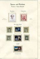 Space & Rockets Worldwide Collection MNH On Lighthouse Hingeless 6 Pages 11457 - Collezioni